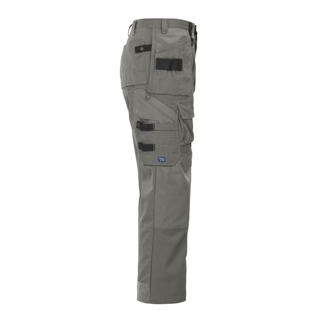 Stone - Side - Projob Mens Cargo Pants
