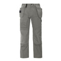 Stone - Front - Projob Mens Cargo Pants