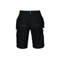 Black - Back - Projob Mens Cargo Shorts