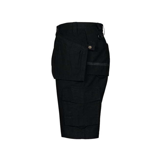Black - Lifestyle - Projob Mens Cargo Shorts