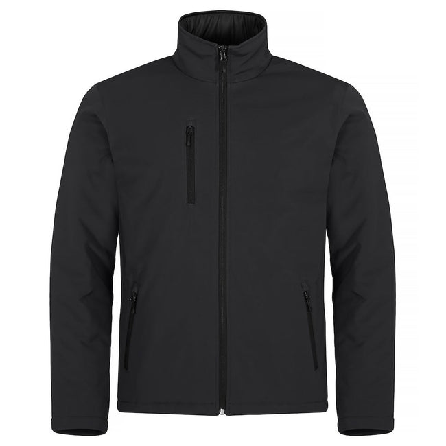 Black - Front - Clique Mens Padded Soft Shell Jacket