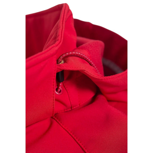 Red - Close up - Clique Womens-Ladies Milford Soft Shell Jacket