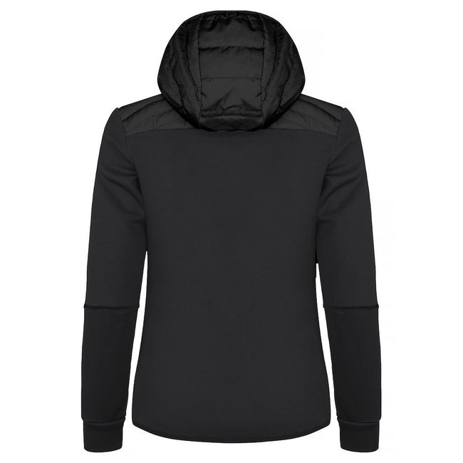 Black - Back - Clique Womens-Ladies Utah Padded Jacket