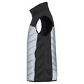 White-Black - Lifestyle - Clique Mens Utah Reflective Vest