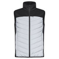 White-Black - Front - Clique Mens Utah Reflective Vest