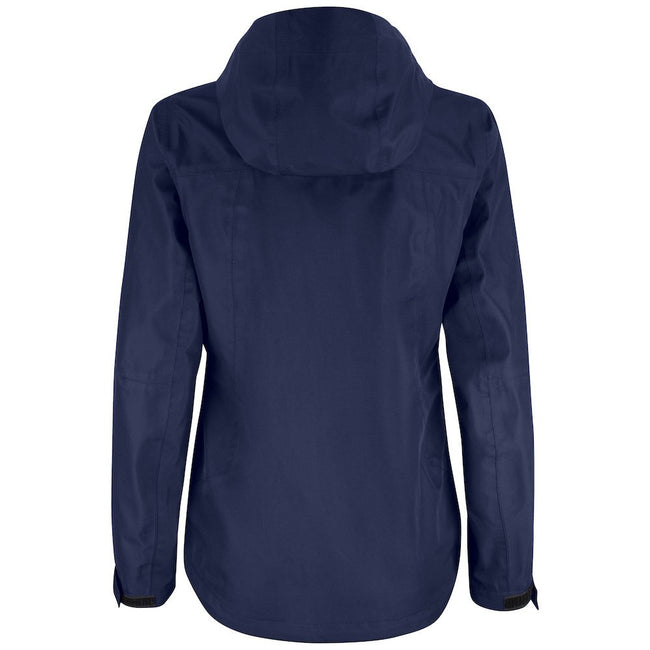 Dark Navy - Back - Clique Womens-Ladies Waco Soft Shell Jacket