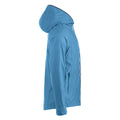 Sky Blue - Side - Clique Mens Seabrook Hooded Jacket