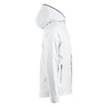 White - Side - Clique Mens Seabrook Hooded Jacket