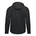Black - Back - Clique Mens Seabrook Hooded Jacket