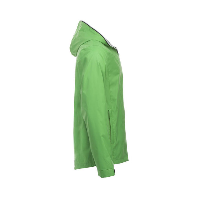 Apple Green - Side - Clique Mens Seabrook Hooded Jacket