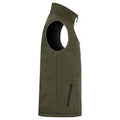 Fog Green - Side - Clique Mens Softshell Padded Vest