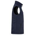 Dark Navy - Side - Clique Mens Softshell Padded Vest