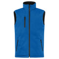 Royal Blue - Front - Clique Mens Softshell Padded Vest