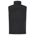 Black - Back - Clique Mens Softshell Padded Vest