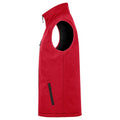 Red - Lifestyle - Clique Mens Softshell Padded Vest