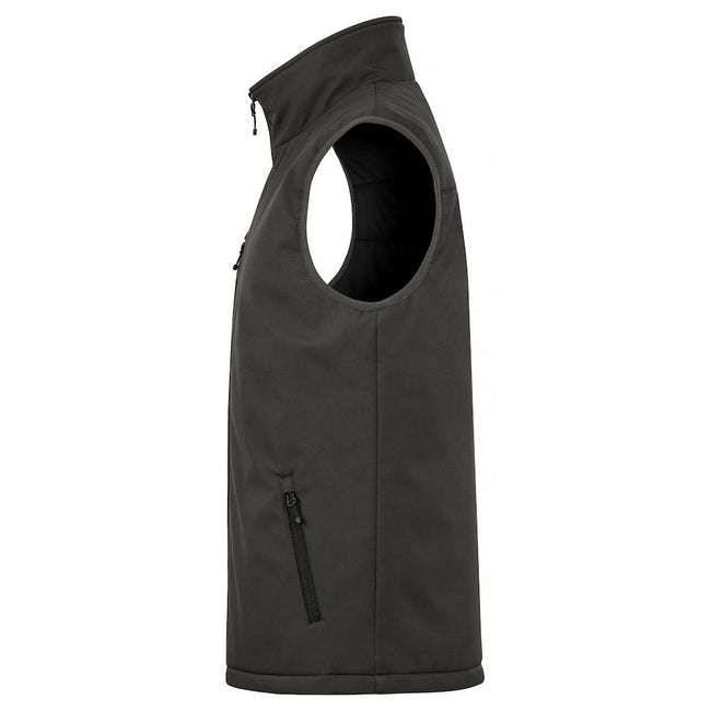 Dark Grey - Lifestyle - Clique Mens Softshell Padded Vest