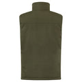 Fog Green - Back - Clique Mens Softshell Padded Vest
