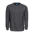 Gray - Front - Projob Mens Round Neck Sweatshirt