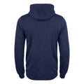 Dark Navy - Back - Clique Mens Premium Hoodie