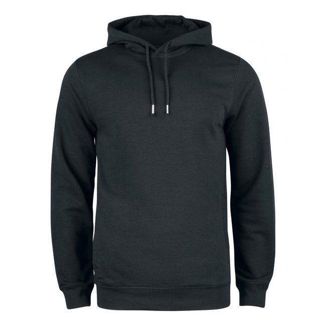 Black - Front - Clique Mens Premium Hoodie