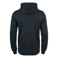 Black - Back - Clique Mens Premium Hoodie