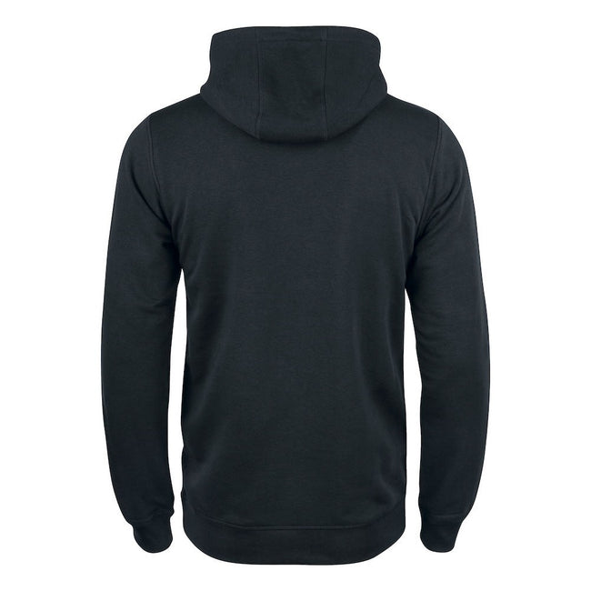 Black - Back - Clique Mens Premium Hoodie