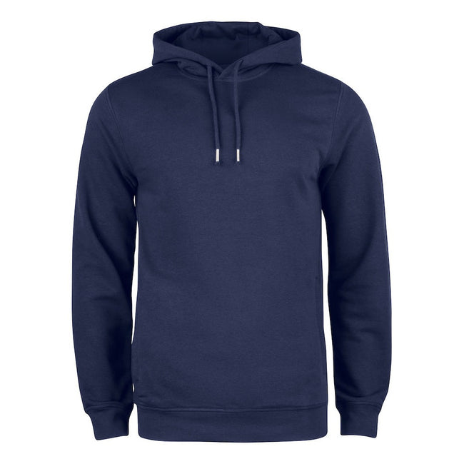 Dark Navy - Front - Clique Mens Premium Hoodie