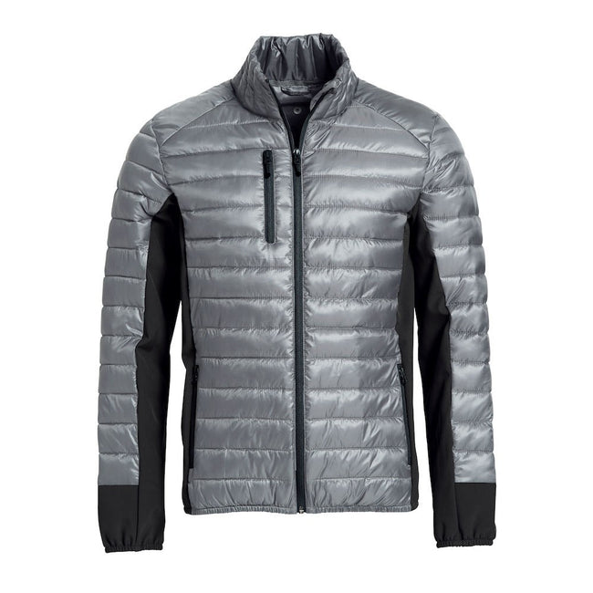 Gray - Front - Clique Mens Lemont Padded Jacket