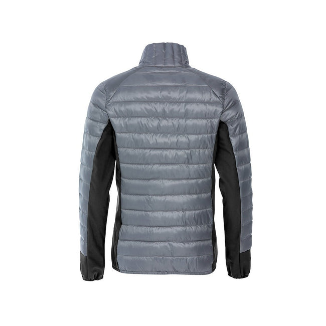 Gray - Back - Clique Mens Lemont Padded Jacket