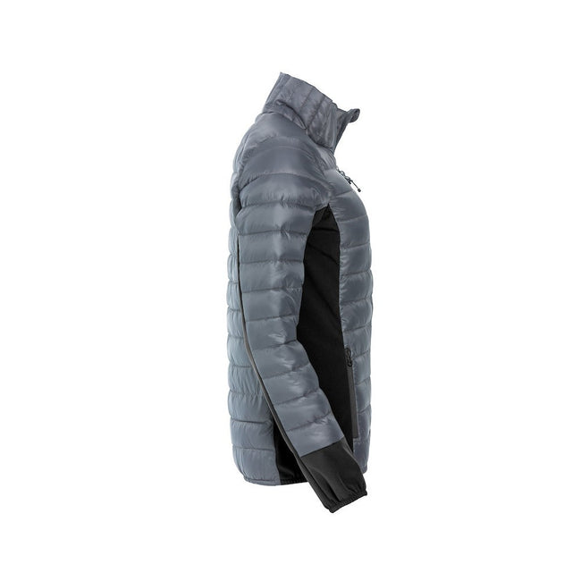 Gray - Side - Clique Mens Lemont Padded Jacket