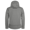 Anthracite Melange - Back - Clique Mens Grayland Padded Jacket