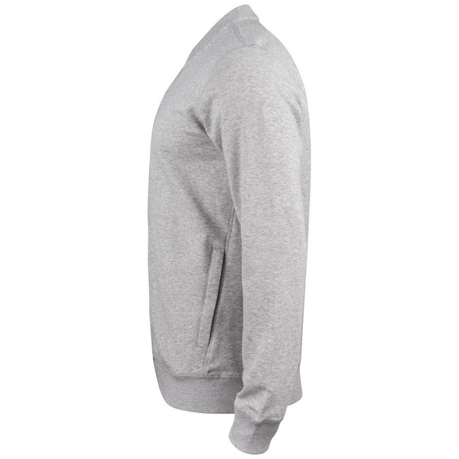 Gray Melange - Lifestyle - Clique Mens Premium OC Jacket