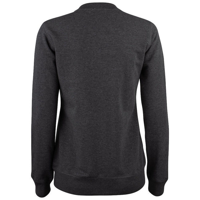 Anthracite Melange - Back - Clique Womens-Ladies Premium Jacket