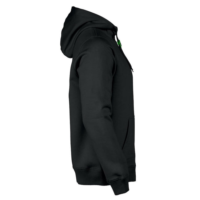 Black - Side - Printer Mens Fastpitch Hoodie