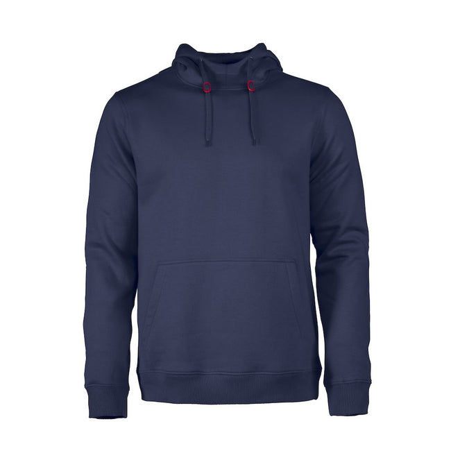 Navy - Front - Printer Mens Fastpitch Hoodie