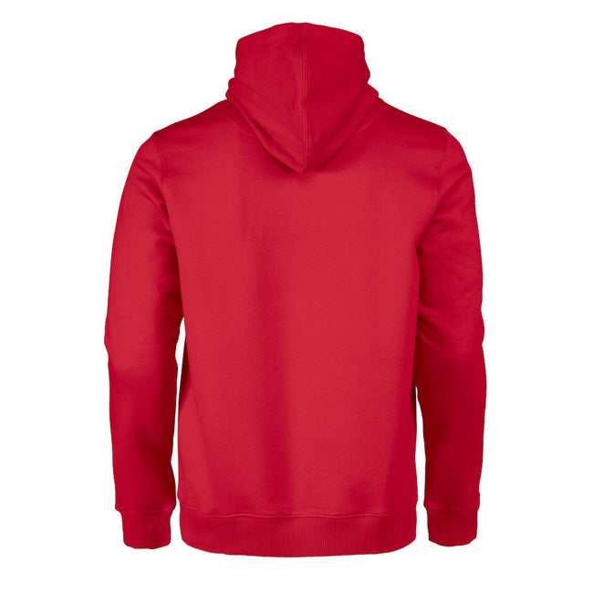 Red - Back - Printer Mens Fastpitch Hoodie