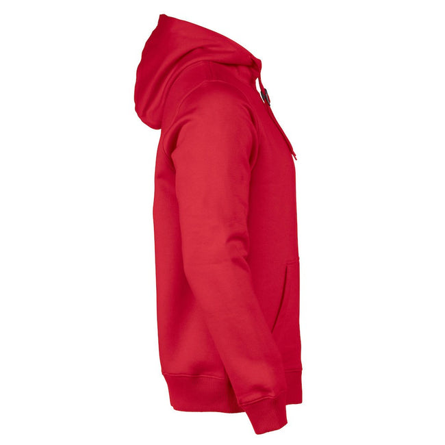Red - Side - Printer Mens Fastpitch Hoodie