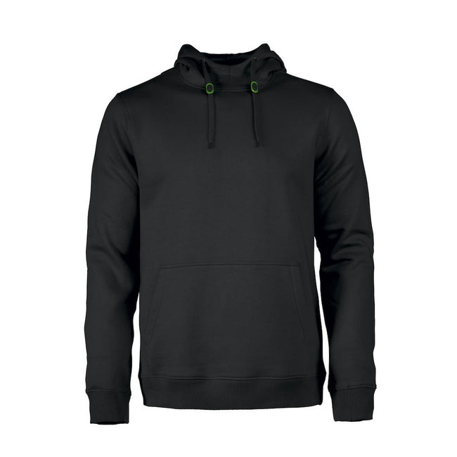 Black - Front - Printer Mens Fastpitch Hoodie