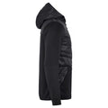 Black - Side - Clique Mens Utah Padded Jacket