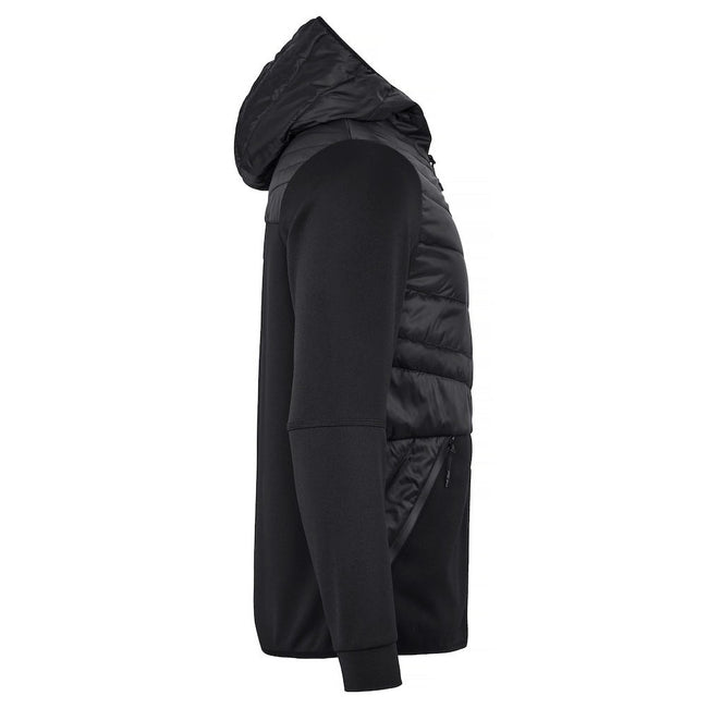 Black - Side - Clique Mens Utah Padded Jacket