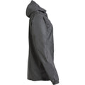 Anthracite Melange - Side - Clique Unisex Adult Plain Jacket