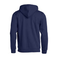 Dark Navy - Back - Clique Childrens-Kids Basic Hoodie