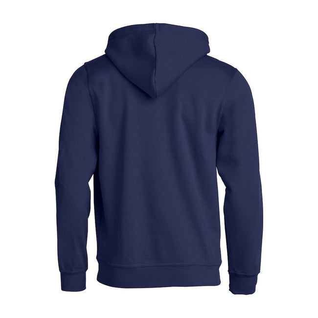Dark Navy - Back - Clique Childrens-Kids Basic Hoodie