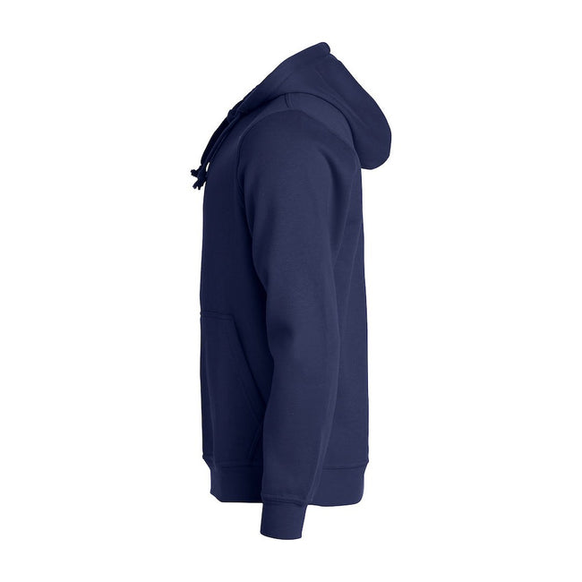 Dark Navy - Side - Clique Childrens-Kids Basic Hoodie