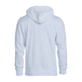 White - Back - Clique Childrens-Kids Basic Hoodie