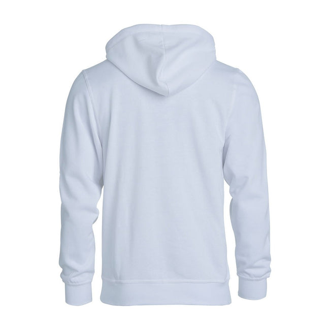 White - Back - Clique Childrens-Kids Basic Hoodie