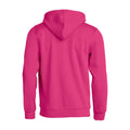 Bright Cerise - Back - Clique Childrens-Kids Basic Hoodie