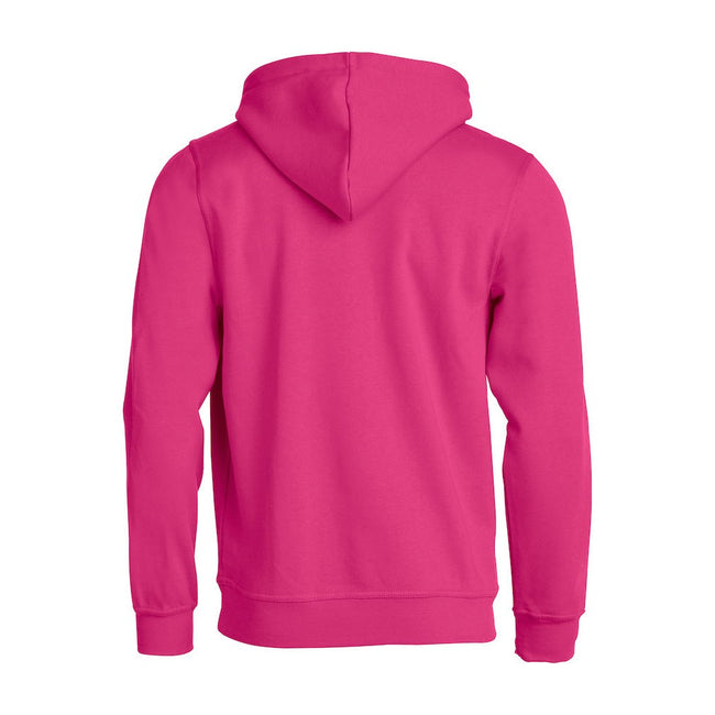 Bright Cerise - Back - Clique Childrens-Kids Basic Hoodie