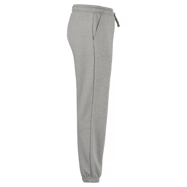 Grey Melange - Side - Clique Childrens-Kids Basic Active Sweatpants