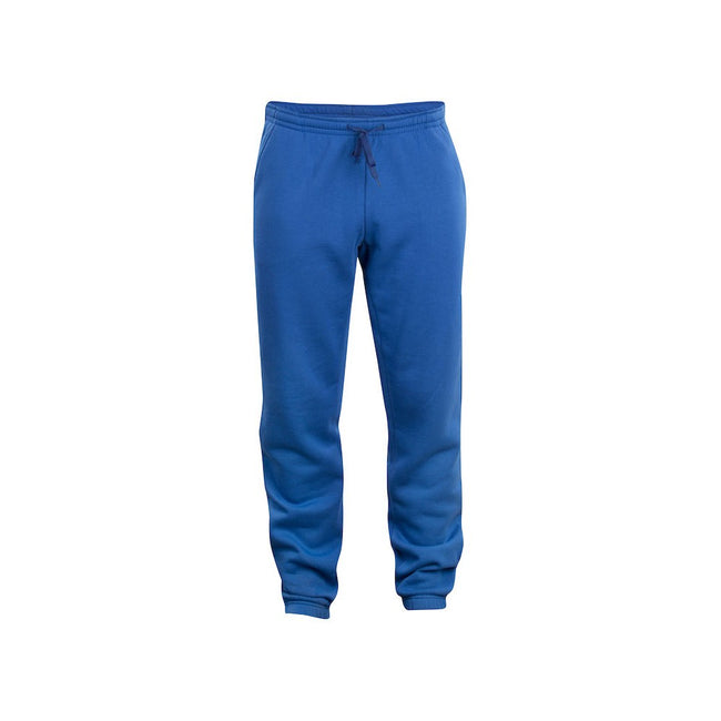Royal Blue - Front - Clique Childrens-Kids Plain Sweatpants